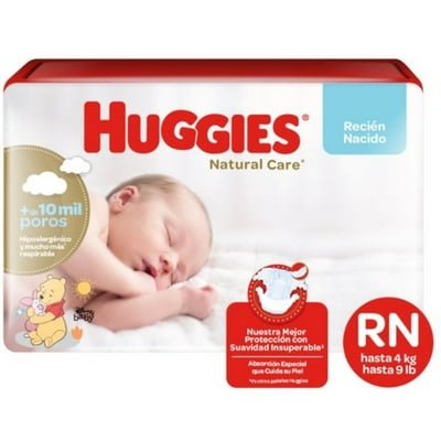 Pañales Natural Care Rn 34 Un 34 Un Huggies