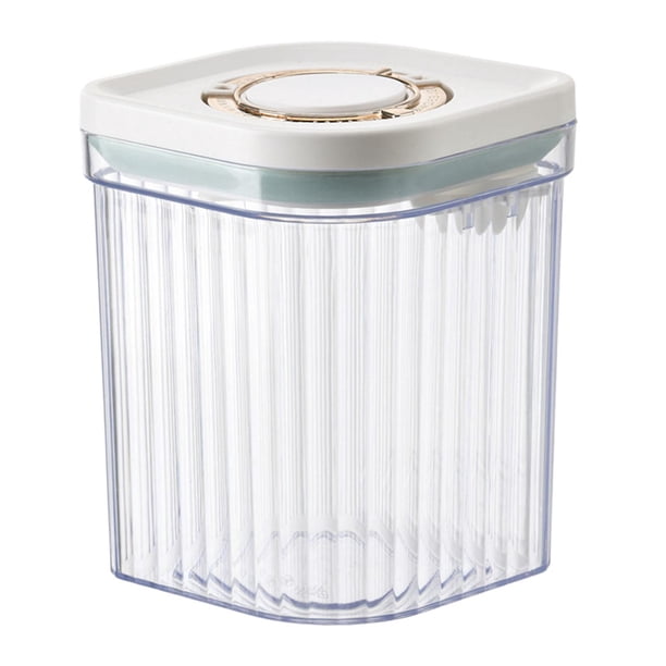 Contenedor De Leche En Polvo, Dispensador Hermético Diario Portátil De Leche En Polvo Para Bebé, Transparente, 1200ml