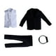 thumbnail image 5 of Traje De Ropa De Muñeca De Figura Masculina 1/12 Para Ropa De Figuras De Soldado Masculino De 6 Pulgadas, 5 of 5