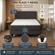 thumbnail image 2 of Cama Plaza y Media Completa Evo con Colchón 21 cm y Respaldo Gris, 2 of 3
