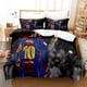 thumbnail image 1 of Football Player M-a-s-s-e-y Series Bedding Digital Printed Three-Piece Set, 1 of 5