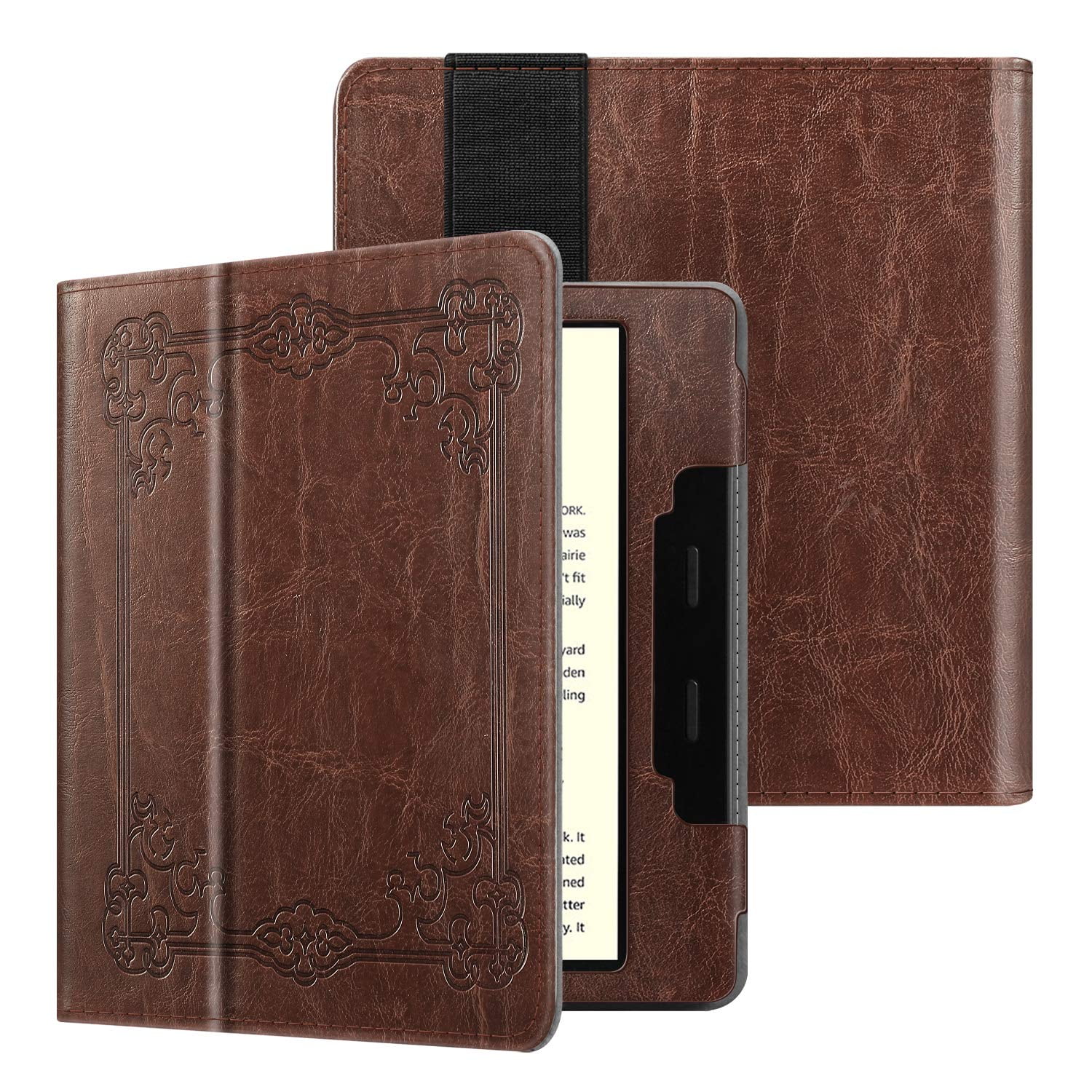 Funda Tipo Folio Fintie Para Kindle Oasis 10th 2019 9th 2017, Marrón