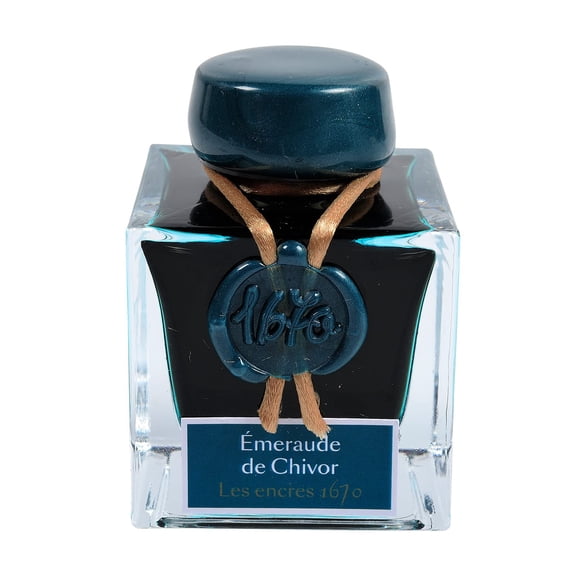 Tinta líquida Jacques Herbin 50 ml Émeraude de Chivor