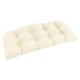 thumbnail image 1 of Cojín para Loveseat Blazing Needles Twill con Respaldo Redondeado Natural, 1 of 1