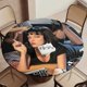 thumbnail image 5 of Pulp Fiction-theme Fitted Round Tablecloths Elastic Edged Table Covers Waterproof Table Cloth for Kitchen Holiday Party Tables Decor 120cm, 5 of 6