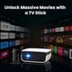 thumbnail image 3 of Proyector Mini NICPOW RD850 1080p 200" HDMI USB Portátil, 3 of 3