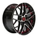 thumbnail image 1 of SET 4 LLANTAS 15x7 4X100/4X114 Et35 HURRACAN BM-UC-Red, 1 of 1