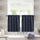 thumbnail image 1 of suxuMhao Cortinas - 2 Piezas Cortinas Cortas (40x60cm), Cortinas Blackout Premium y Cortinas de Cocina Prácticas, Cortinas Bloqueadoras de Luz para Decoración de Ventana Del Hogar, Azul Oscuro, 1 of 5