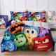 thumbnail image 1 of Inside Out Bedding Set Cartoon Disgust Bedding 2/3pcs Sets Duvet Cover Anime Bedroom Bedclothes Pillowcases Bed Sheets, 1 of 5
