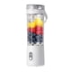thumbnail image 1 of Jugadora Usb Eléctrica Personal Portátil 500ml Mini Mezcladora Mezcladora Portátil Para Jugos De Batidos Y Batidos 12 Hojas Ideal Para Mezclar Compacto Cómodo Y Versátil (blanco), 1 of 3