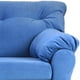 thumbnail image 4 of Sofa América 2 Cuerpos Tela Azul Petroleo, 4 of 4
