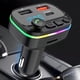 thumbnail image 3 of Transmisor FM Bluetooth IRM para Auto PD 20W USB MicroSD Manos Libres Cargador 12V-24V, 3 of 3