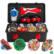 thumbnail image 3 of Set De Juego Estadio + 12 Beyblades Metal Fusion Storage Box, 3 of 3