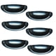thumbnail image 1 of 6 Uds. Tirador De Muebles Negro Vintage Tirador De Armario Tirador De Cajón 108x40mm, 1 of 3