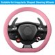 thumbnail image 3 of Funda de volante Spurtar de silicona rosa para 13-17 cm, 3 of 7