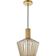 thumbnail image 1 of Lámpara Colgante Living District Ronnie Metal de Latón 36 cm, 1 of 8
