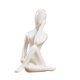 thumbnail image 1 of Figura De Yoga De Cerámica Adorno Estatua Escultura Jardín Zen Decoración De Escritorio Para El Hogar 7.5x4x10.5cm, 1 of 5