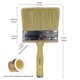 thumbnail image 4 of Brocha Deck Magimate para aplicar tintes y pintura, 5 pulgadas, 4 of 6