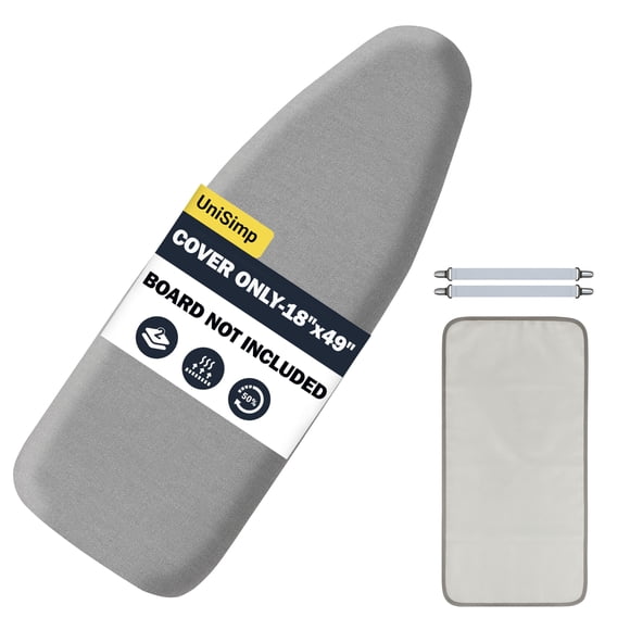 Funda para tabla de planchar UniSimp de algodón natural extragrueso