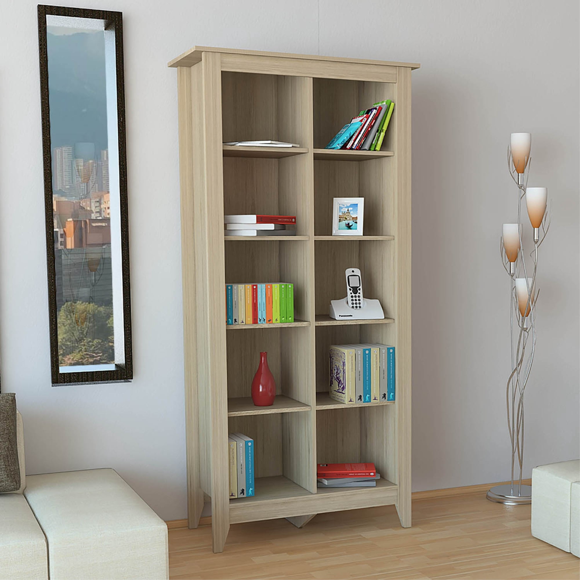 Tuhome - Librero Essential Rovere 180x86,5x40,7 Cm