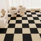 thumbnail image 5 of Loseta de alfombra SNFGWVH 30x30 cm autoadhesiva tipo peel and stick con base suave (10, negra), 5 of 7