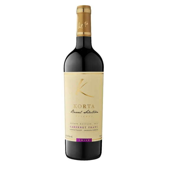 Vino gran reserva cabernet franc, 750 cc, 14%
