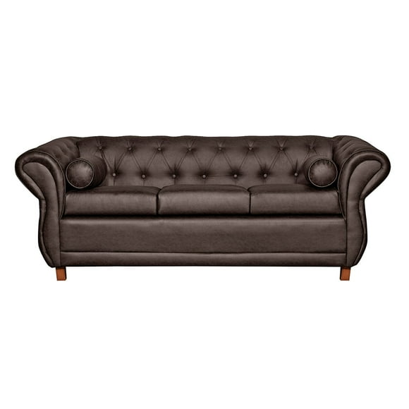 Sofá 3 Cuerpos CHESTERFIELD Chocolate