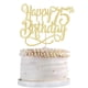 thumbnail image 2 of Topper Para Pastel Con Brillo Dorado Feliz 75 º Cumpleaños, 2 of 7