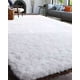 thumbnail image 2 of Alfombra peluda Suave 200 x 300 cm Primera Calidad Blanco, 2 of 3