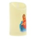 thumbnail image 2 of Vela Electrónica Pilar Sin Llama Luz Decoración Sagrado Corazón Mujer, 2 of 3