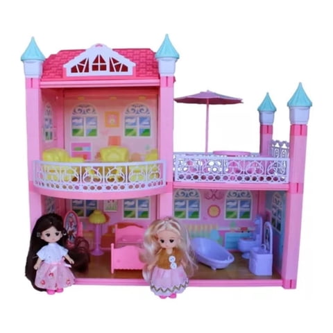 Total E-Commerce - Juguete Casa Castillo De Muñecas Armable 105Pcs