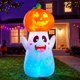 thumbnail image 4 of Inflable Joiedomi 152 cm Fantasma con Calabaza y Luces LED, 4 of 9