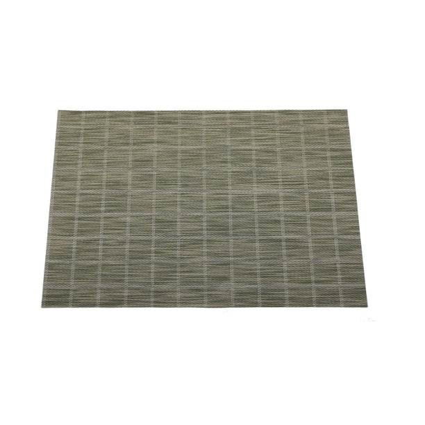 Firefly Hope Juego de 6 Manteletes Individuales para Mesa, Hechos de PVC Resistente, Antideslizantes y Termorresistentes, Ideal para Hogares, Restaurantes y Cocinas, Estilo K, 45*30cm, Verde