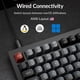 thumbnail image 2 of Teclado Keychron V1 8K 75% Cableado RGB Switch Rojo, 2 of 9