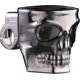 thumbnail image 1 of Portavasos Kruzer Kaddy con Calavera Cromada para barra, 1 of 6