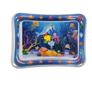 Babyluna - Alfombra De Agua Inflable Sensorial Para Bebés - Acuario