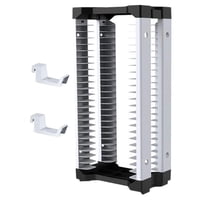 Magideal - Estante De Almacenamiento Para Torre De Juegos, Estante Organizador Para Exhibición De Videojuegos, Para Auriculares De Juegos, Controlador, Disco De