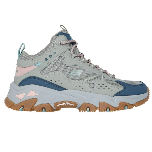 Zapatilla Mujer D'Lites Hiker Celeste Skechers