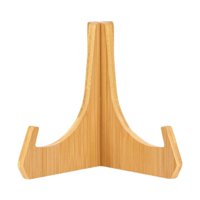 Bothyi - Soporte De Placa Para Exhibición De Madera, Fácil De Usar, Decorativo Para Mesas De Manualidades De Libros, 18Cmx12,8Cmx15,8Cm