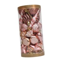 Magideal - 31 Piezas De Decoraciones Colgantes Para Árboles De Navidad, Dijes Navideños, Colgantes Navideños, Adornos Navideños, Decoraciones Para Fiestas En El Oro Rosa