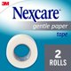 thumbnail image 2 of Cinta adhesiva de papel médica Nexcare Gentle de 1 cm x 9 m, 2 rollos, 2 of 9