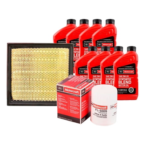 Motorcraft - Kit Mantención Ford F150 5.0 Filtro Aceite+Aceite+Aire
