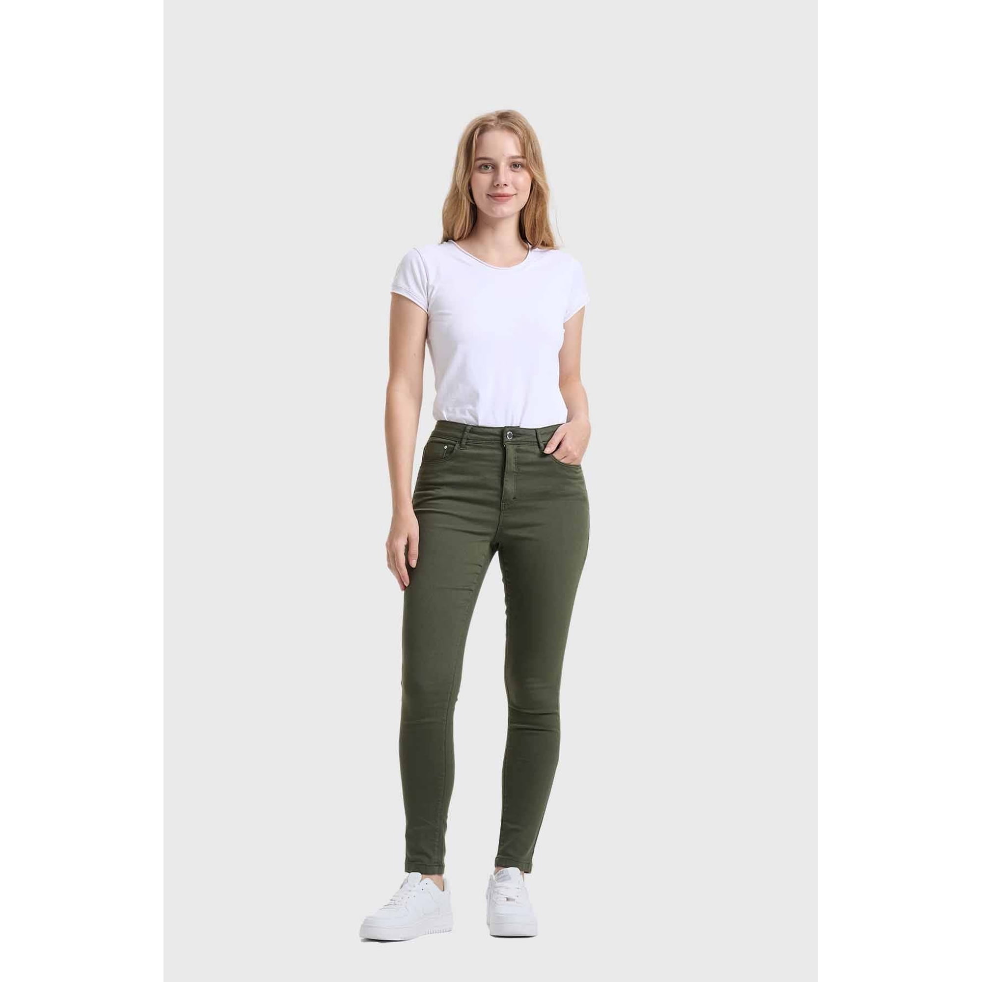 Fashionspark - Jeans Mujer Emilia Verde - Lll