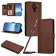 thumbnail image 1 of Funda Cartera Trébol para Xiaomi Redmi Note 9 4G con Ranuras Tarjetas y Carga Inalámbrica Marrón, 1 of 6