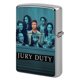 thumbnail image 1 of Jury Duty-theme Copper Metal Lighter Shell, Premium Replacement Refillable Lighter Case with Durable Metal Construction, Compatible with Zippo and Most Standard Lighter Models, 1 of 6