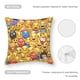 thumbnail image 5 of Emoji Fundas de almohada de terciopelo con tema, regalos de funda de almohada, decoración para el hogar, cojín de lanzar, regalo de cumpleaños para fans y parejas. 40cm x 40cm., 5 of 6