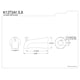 thumbnail image 2 of Salida de tina Kingston Brass K1273A5 con desviador universal 13.7 cm, 2 of 2