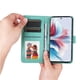 thumbnail image 3 of Funda tipo cartera FOXDOCK para OPPO F25 Pro , diseño girasol en relieve, cuero PU, cierre magnético, soporte y tarjetero, 3 of 5