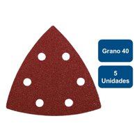 Kwb - Pack De Lijas Para Herramienta Multiuso Grano 40 5Un.