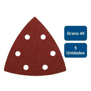 Kwb - Pack De Lijas Para Herramienta Multiuso Grano 40 5Un.